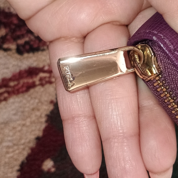 Furla Long Leather Zip Around Wallet Excellent Condition - Picture 16 of 16